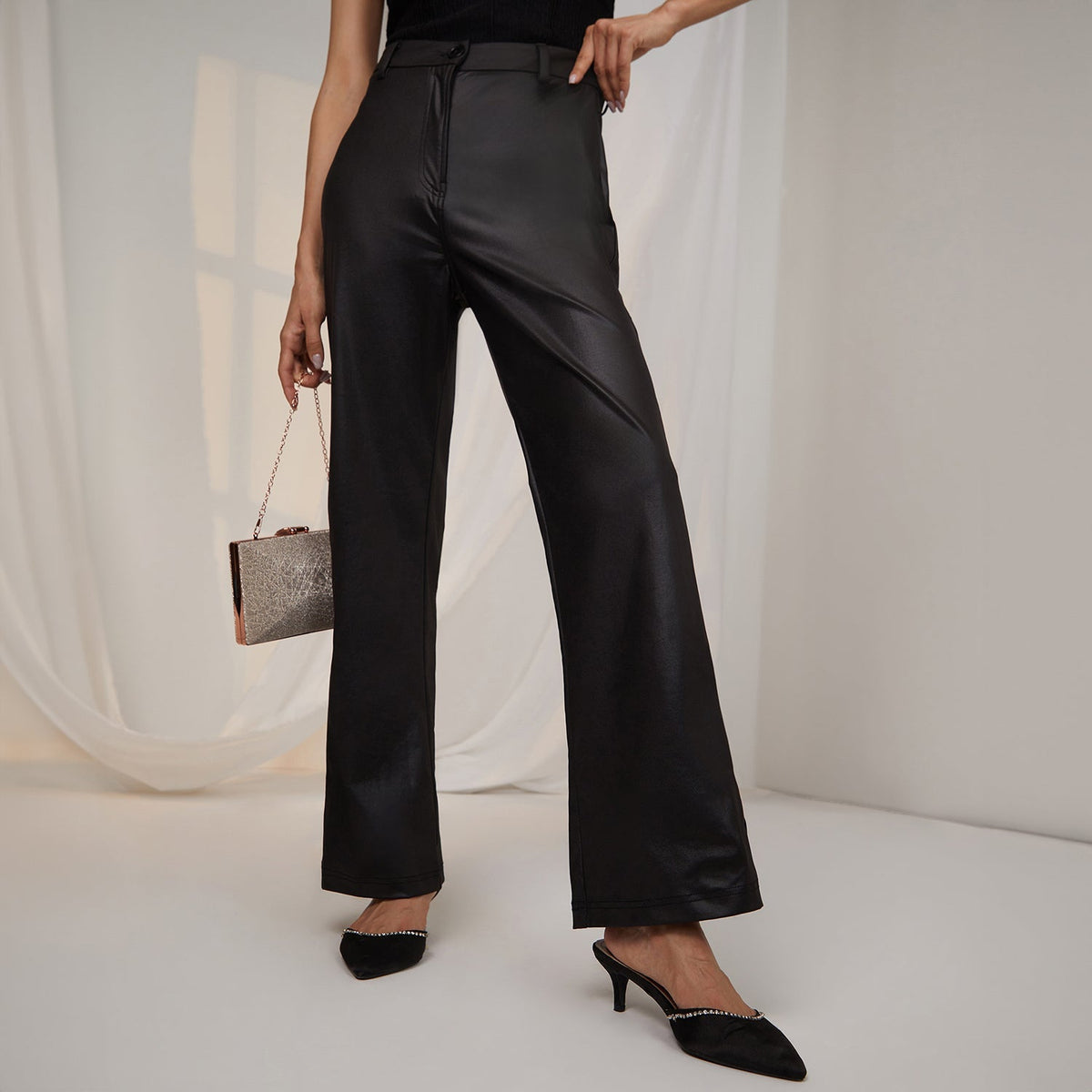 Straight Tailored Trousers