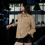 Hive-Tactile Oversized Shirt