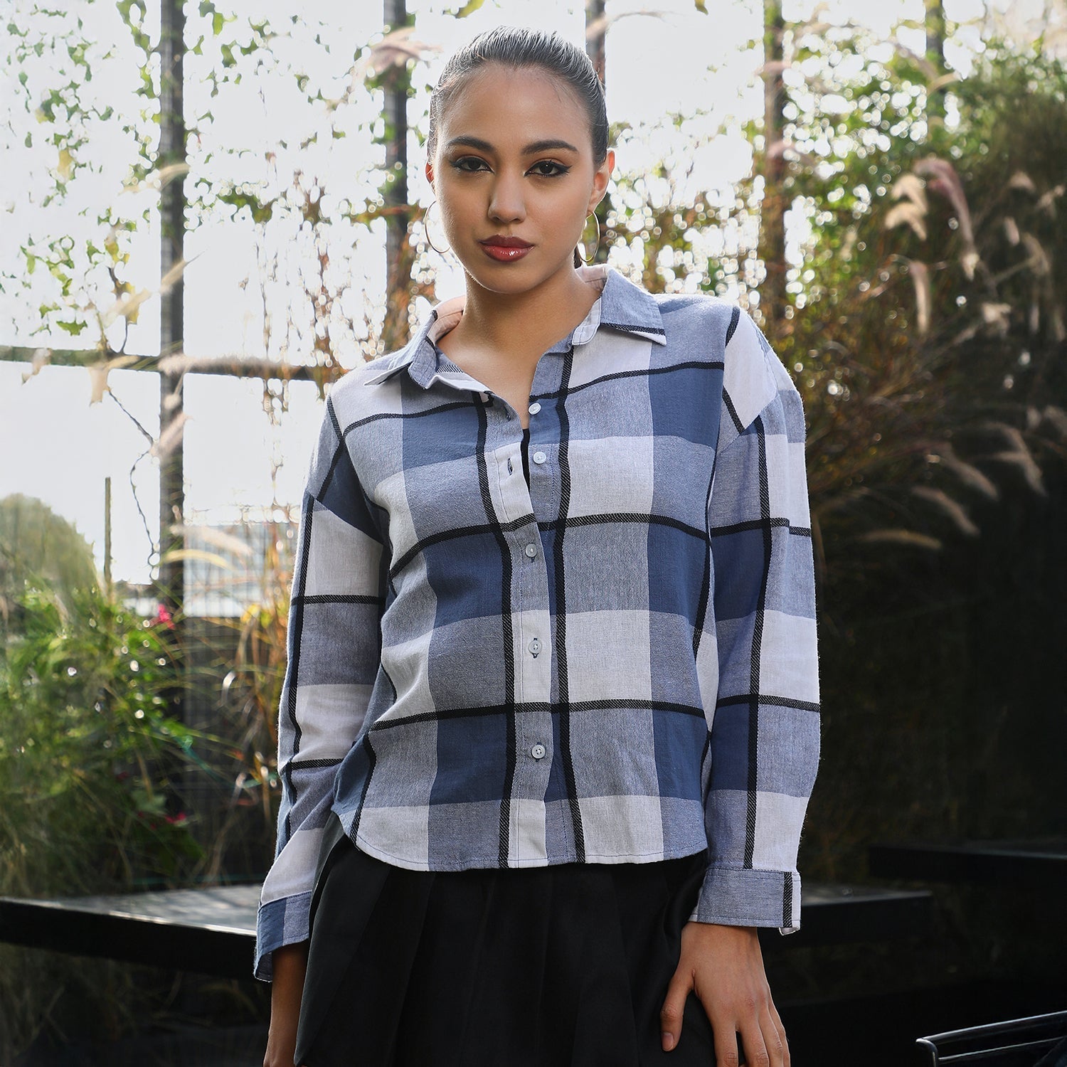 Framed-Buffalo Oversized Shirt