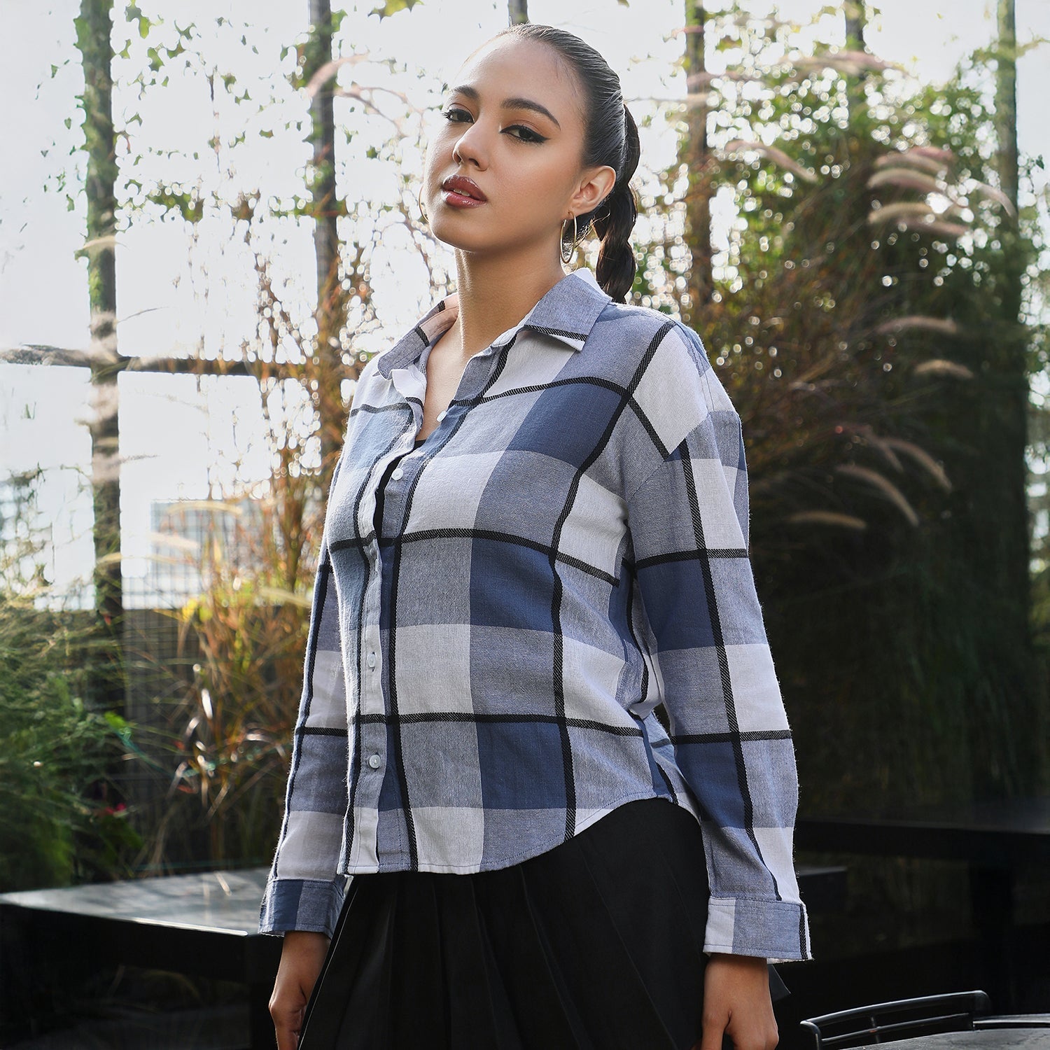 Framed-Buffalo Oversized Shirt