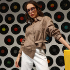 Solid Wrap Shirt