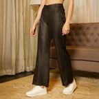 Solid Tailored Trousers