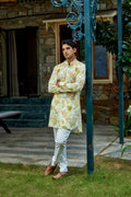 Sunny Blossom Yellow Ganganagry Kurta