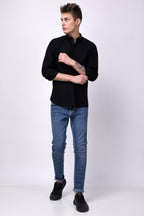 Stylox Regular Fit Full Sleeve Solid Kurta for Men with Mandarin Collar