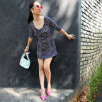 Criss-Cross Back Dress
