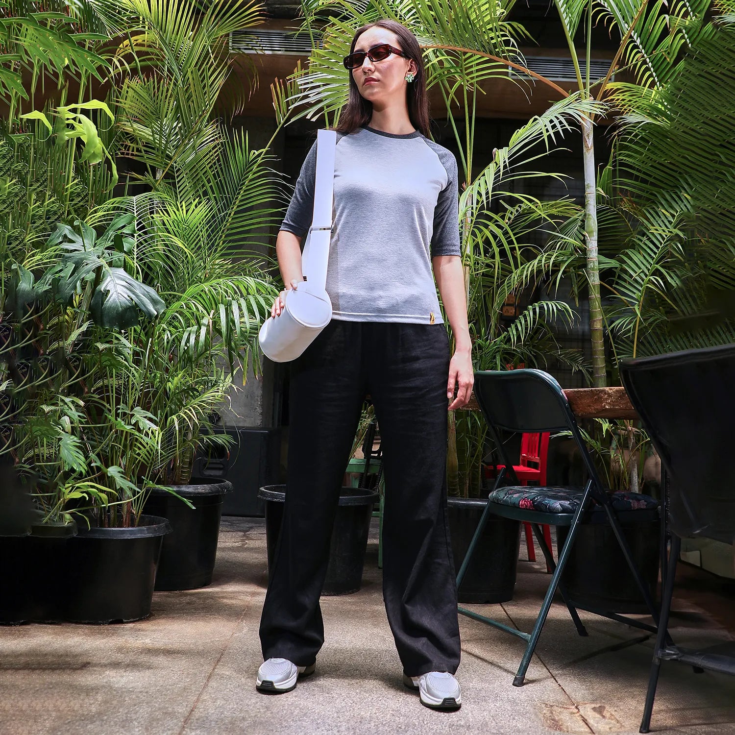 Raglan-Sleeved Top