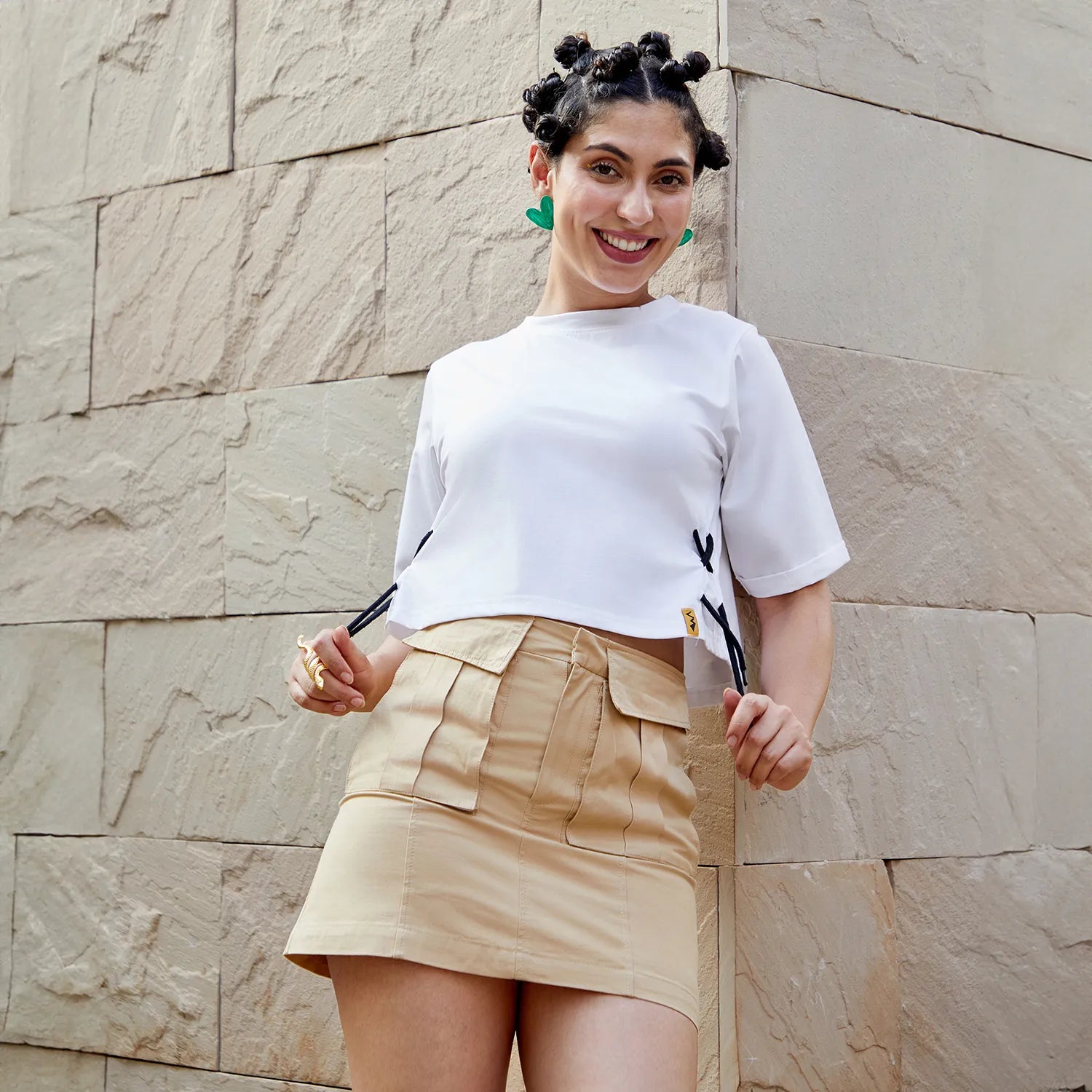 Criss-Cross Cropped Top