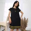 Contrast Striped Dress