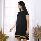 Contrast Striped Dress