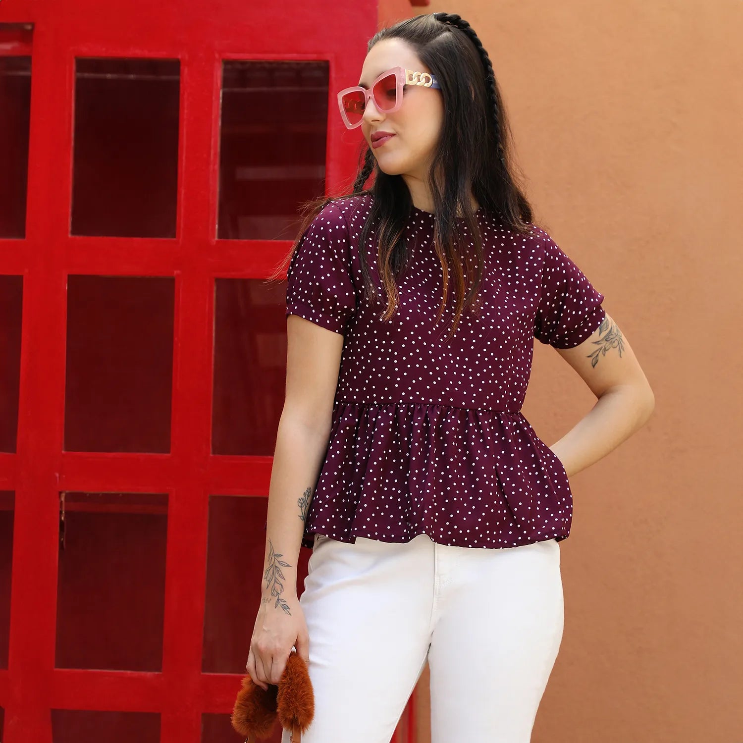 Polka Dot Top