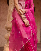 ShopKapaas Rani Strappy Kurta Set - Without Dupatta