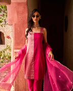 ShopKapaas Rani Strappy Kurta Set - Without Dupatta