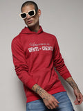 Campus Sutra Happiness Is Hoodie With Kangaroo Pocket