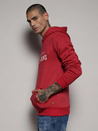 Campus Sutra Happiness Is Hoodie With Kangaroo Pocket