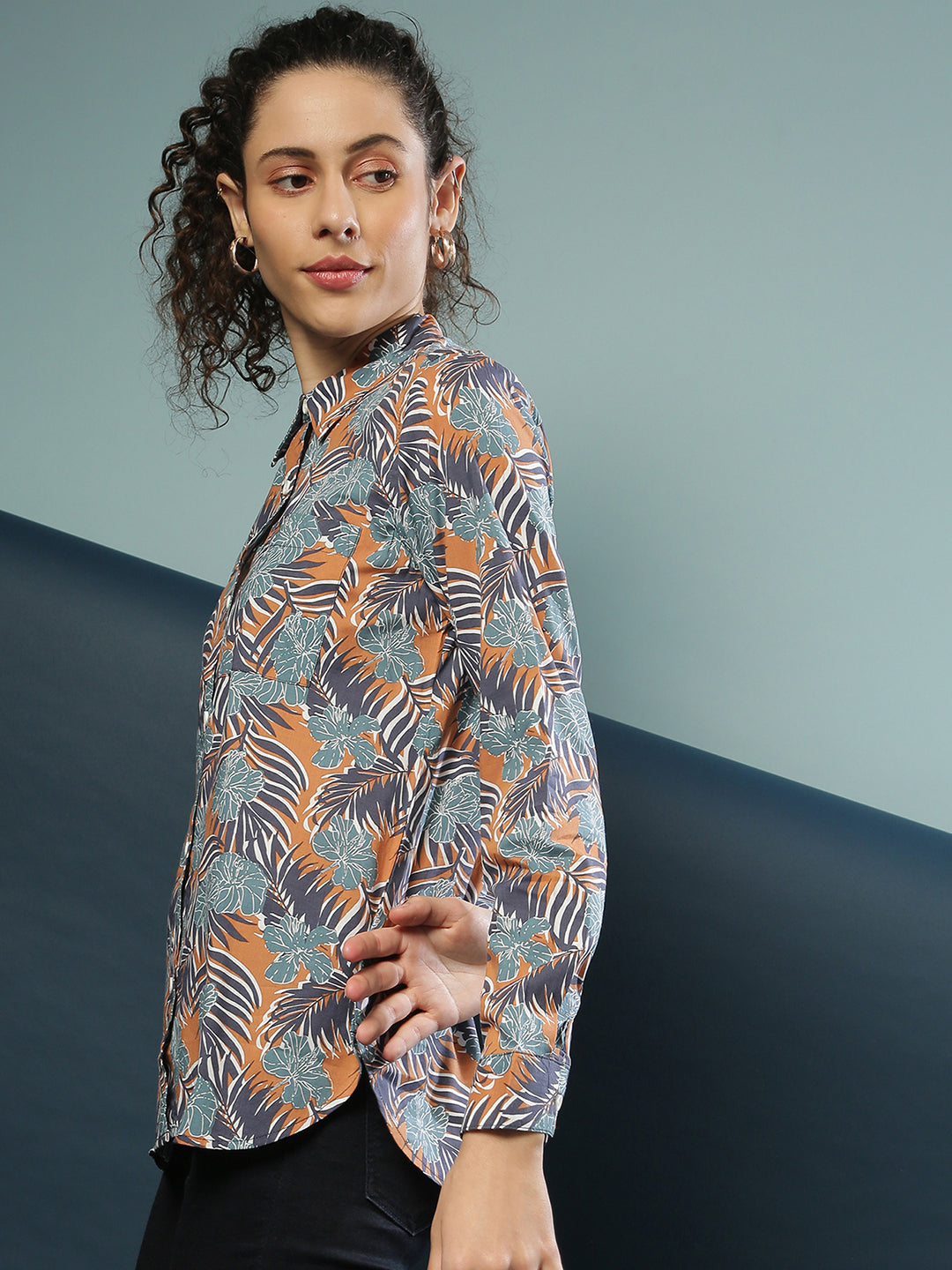 Floral Print Shirt