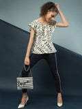 Ruffle Sleeve Top