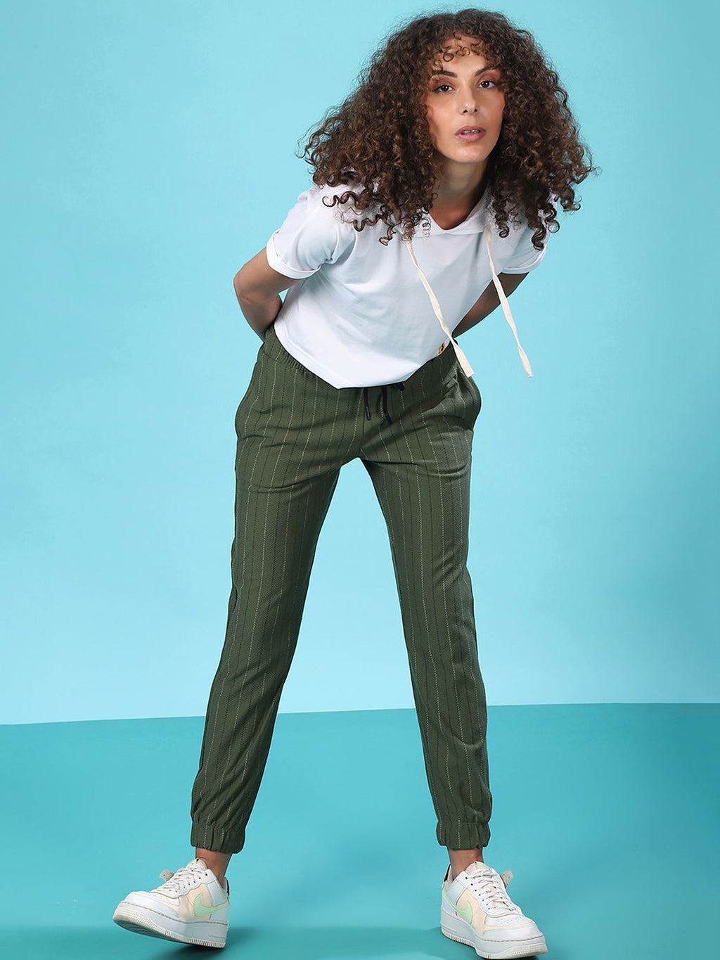 Striped Track Pants