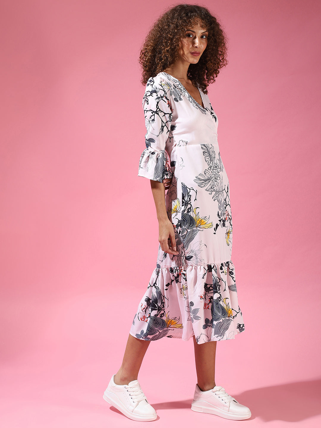 Floral Print Dress