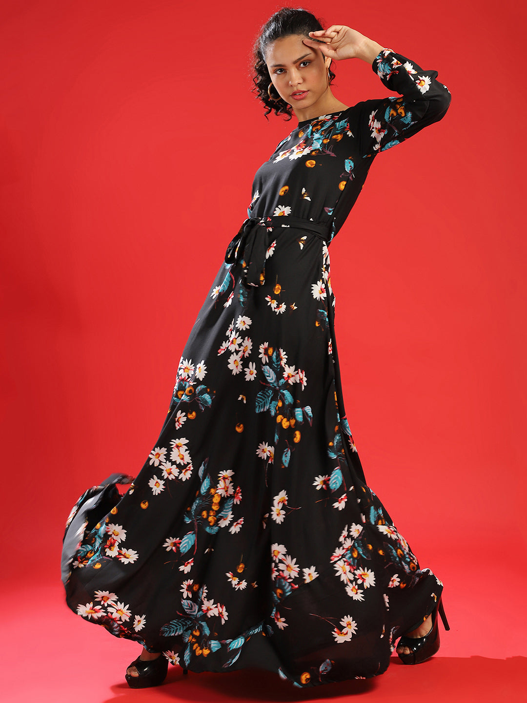 Floral Print Dress