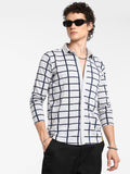 Campus Sutra Graph Check Shirt