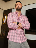 Campus Sutra Tartan Plaid Shirt