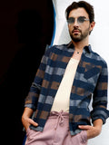 Campus Sutra Gun Club Check Shirt
