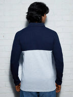 Campus Sutra Contrast Panel Shirt