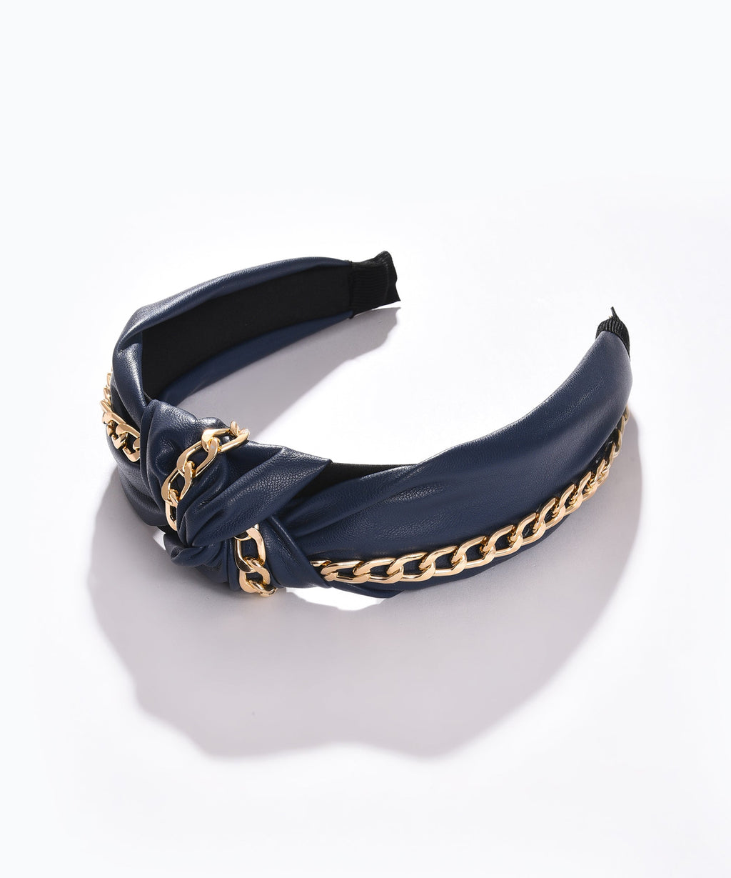 Haute Sauce Hair Band With Chain Detail
