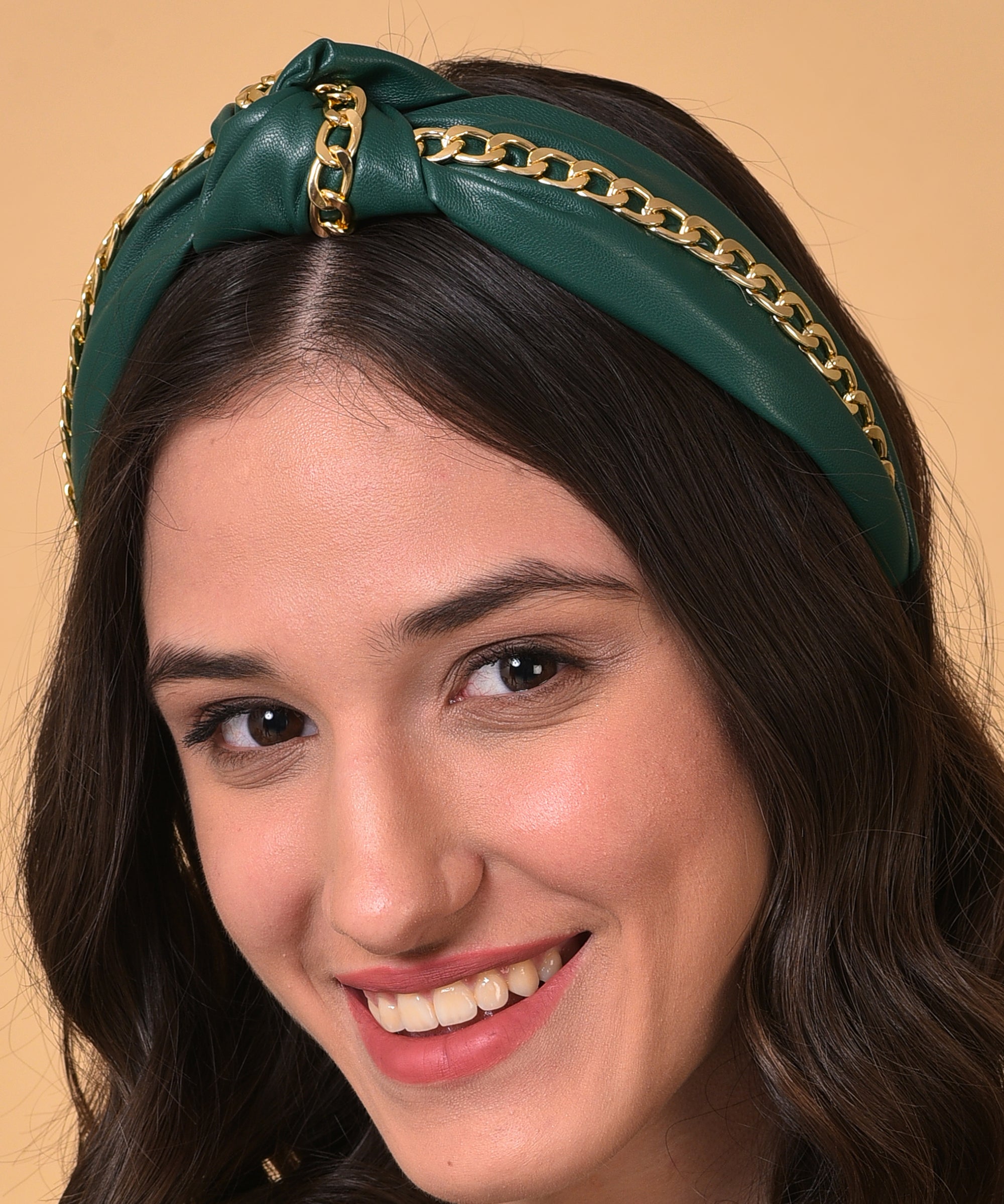Haute Sauce Hair Band With Chain Detail