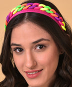 Haute Sauce Hair Band With Chain Detail