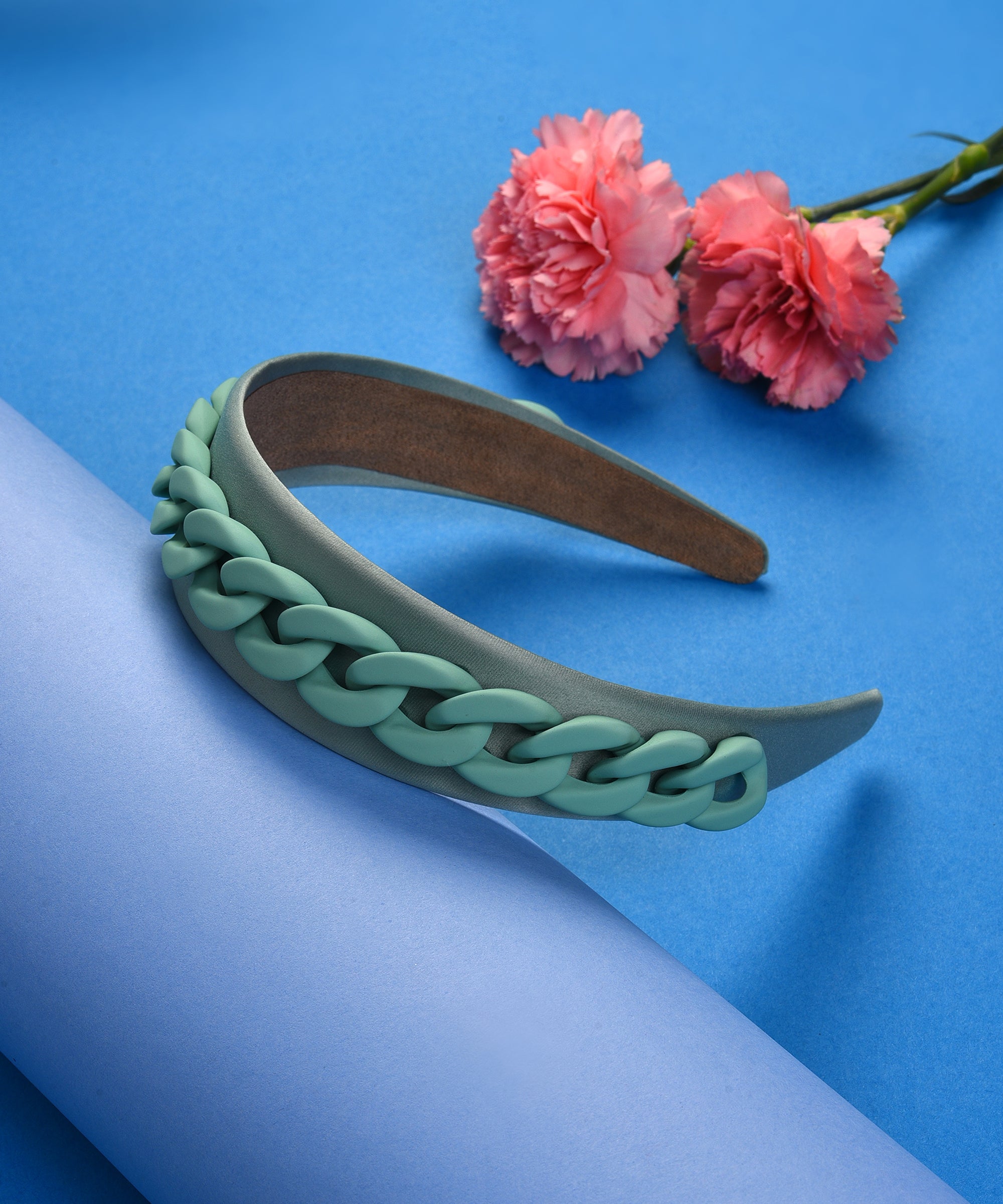 Haute Sauce Hair Band With Chain Detail