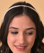 Haute Sauce Pearl Beaded Hair Band