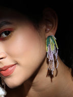 Haute Sauce The Tassora-Prism Drop Earrings - Multicolour