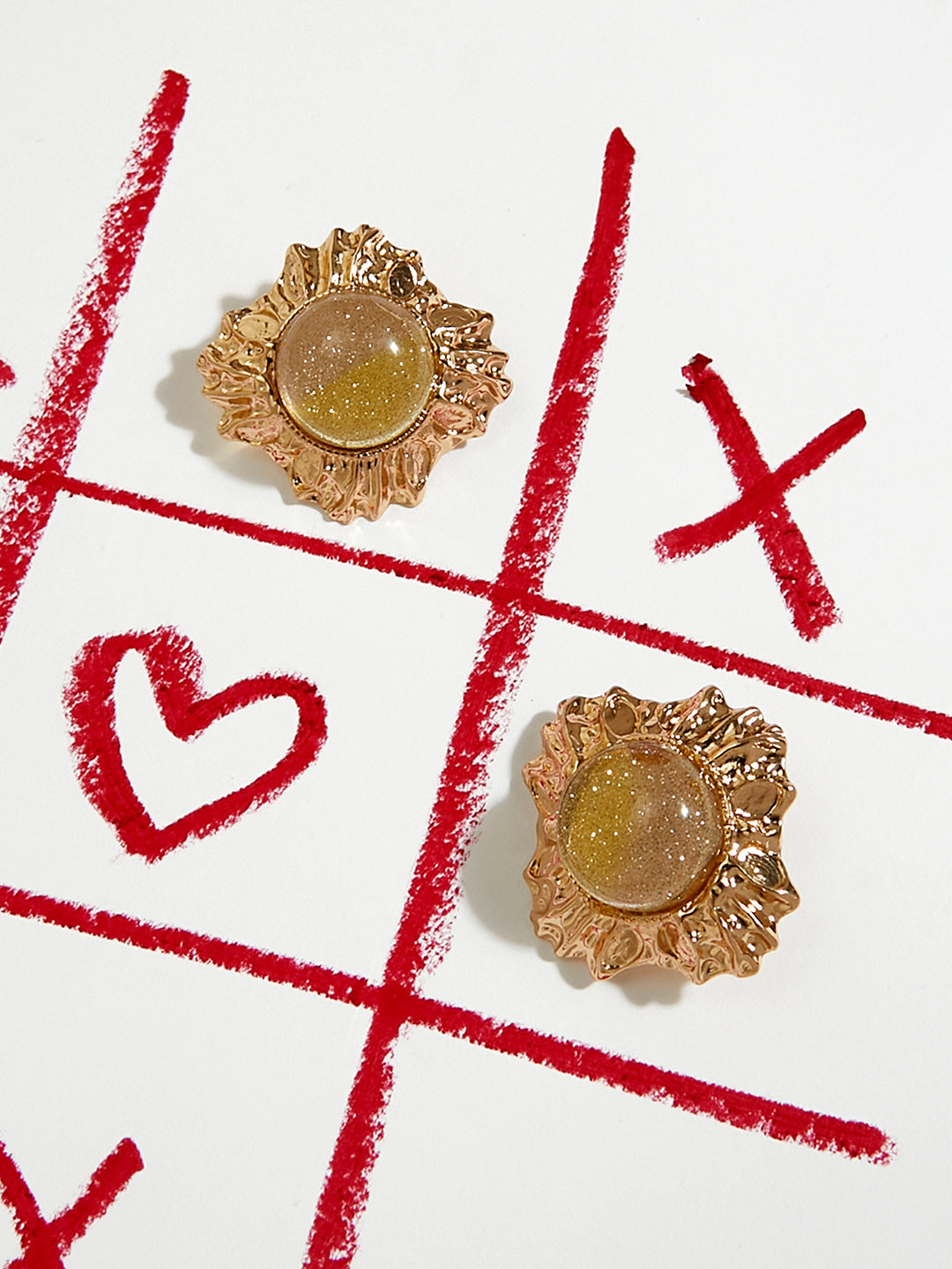 The Regentia Statement Earrings - Pale Yellow