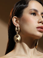 Haute Sauce The Bolt Drop Earrings - California Gold