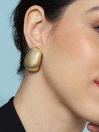 The Lamella Hoop Earrings - California Gold