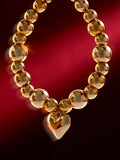 Haute Sauce The Puffer-Cuoer Collar Necklace - California Gold