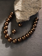Haute Sauce The Cacao Jewellery Set - Chocolate Brown