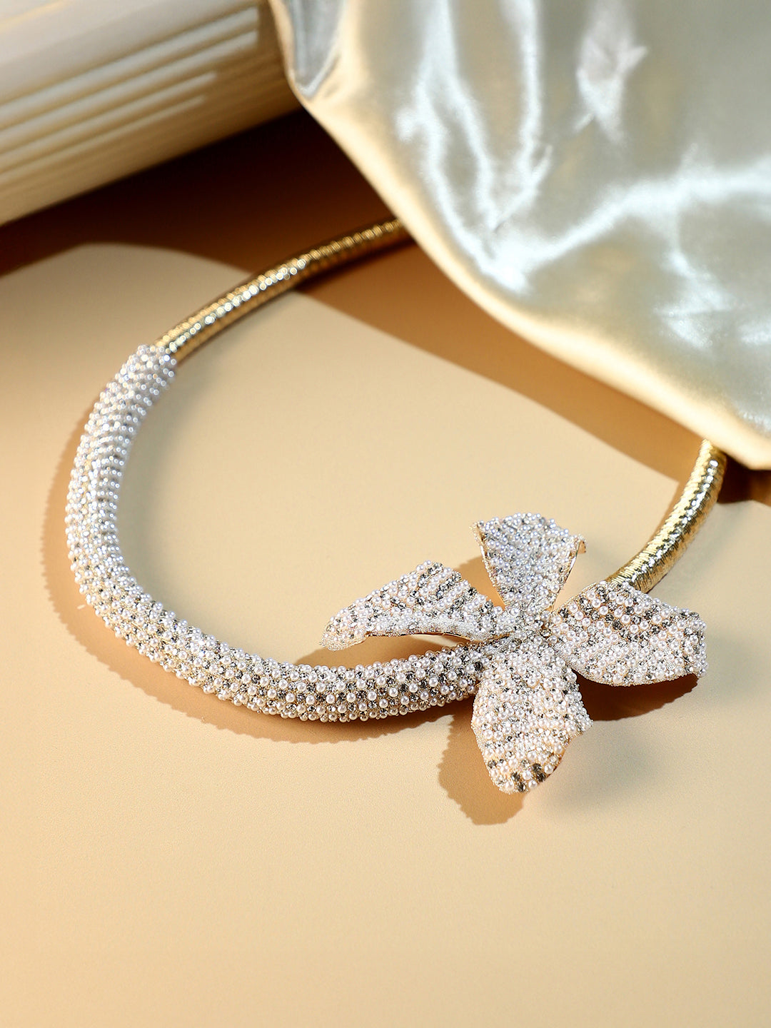 Haute Sauce The Bling-Petalia Statement Necklace - California Gold