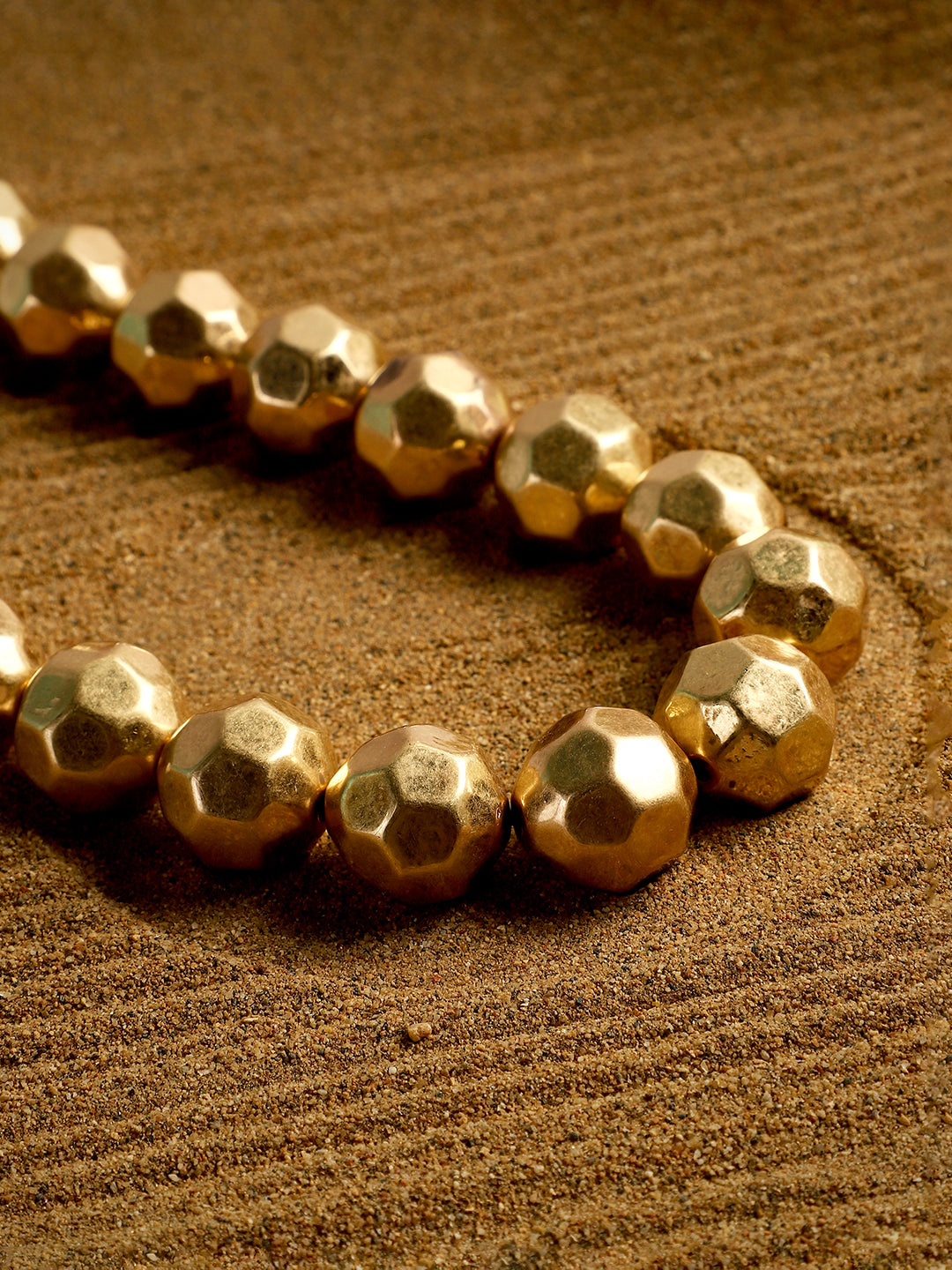 Haute Sauce The Hammered Collar Necklace - California Gold