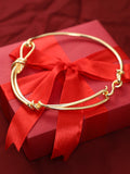 Haute Sauce Women's The Knotted-Bar Collar Necklace - California Gold