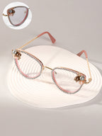 Haute Sauce The Fleur Cateye Sunglasses - Baby Pink