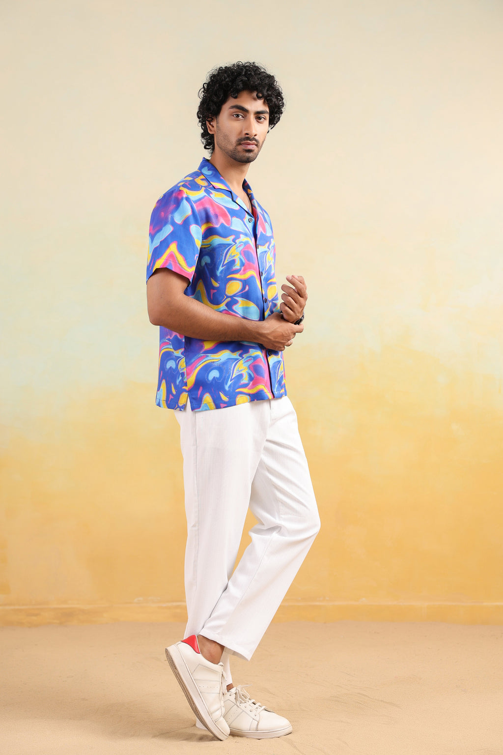 Mirage Flow Relaxed Fit Cuban  Shirt