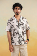 Tropical Mirage Oversized Hawaiian Collar Shirts