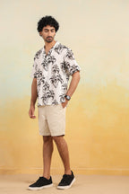 Tropical Mirage Oversized Hawaiian Collar Shirts