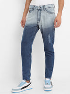 Campus Sutra Contrast Ombre Denim Jeans