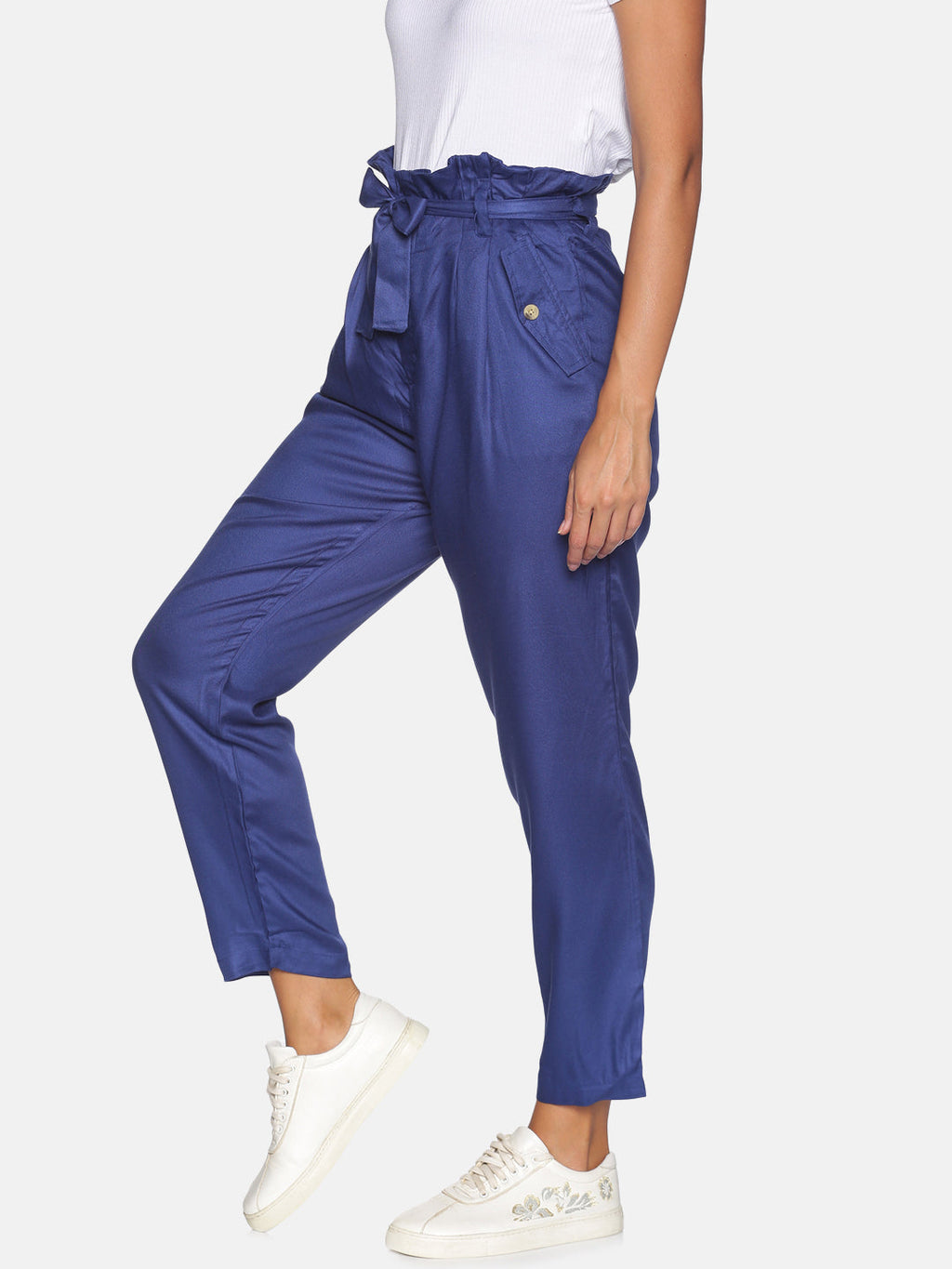 Stylish Solid Trousers