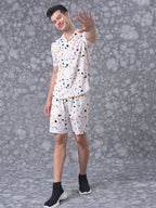 Campus Sutra Mosaic Printed Co-Ord Set