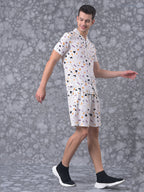 Campus Sutra Mosaic Printed Co-Ord Set