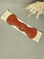 Brown Textured Belt